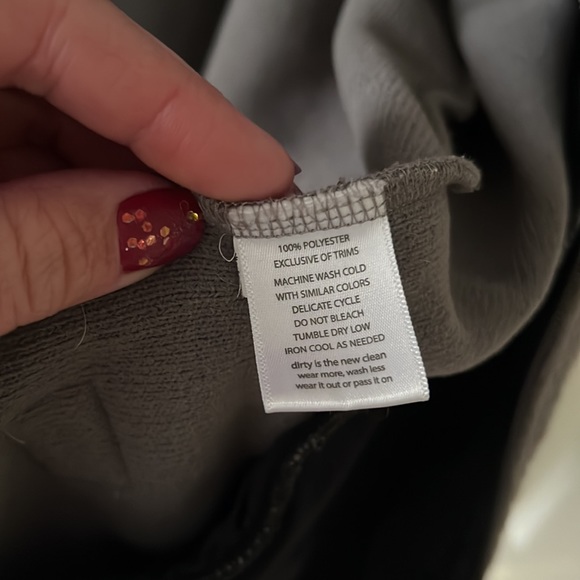 Toad&Co Brickland Fleece Vest, Gray and Light Brown in Sz XL - Picture 5 of 9